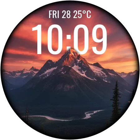 DADAM115 Digital — Digital Wear OS watch face
