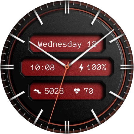 DADAM121 Hybrid — Hybrid Wear OS watch face