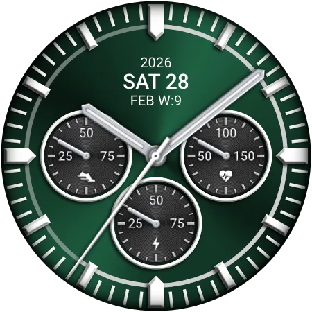 DADAM124 Analog — Analog Wear OS watch face