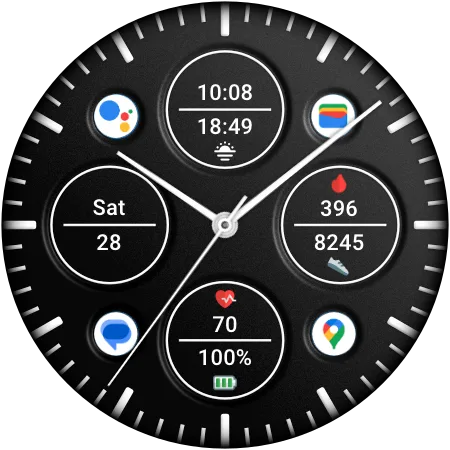 DADAM127 Analog — Analog Wear OS watch face