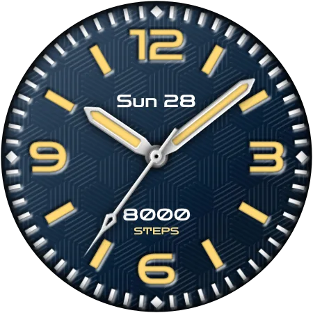 DADAM134 Analog — Analog Wear OS watch face