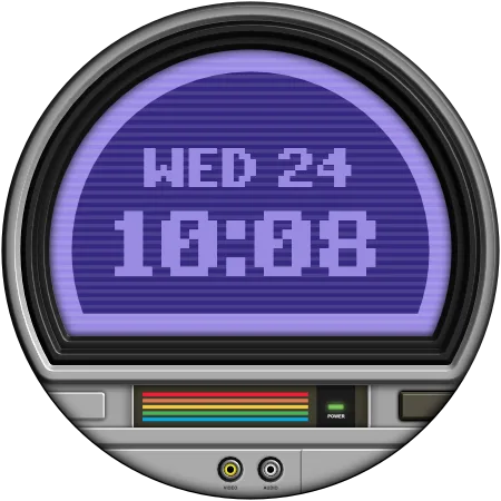 DADAM135 Retro CRT — Retro CRT Wear OS watch face