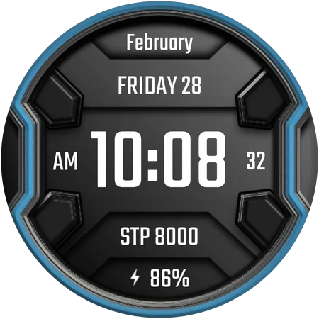 DADAM25 Modern — Modern Wear OS watch face