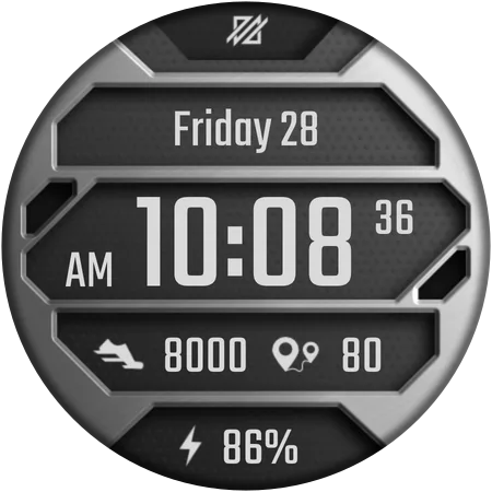 DADAM35 Metal — Metal Wear OS watch face