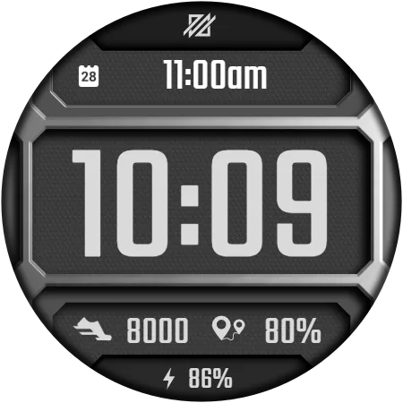 DADAM36 Big Time — Big Time Wear OS watch face