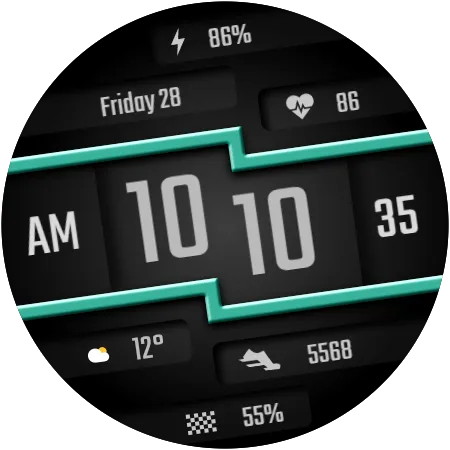 DADAM49 Minimal β Minimal Wear OS watch face