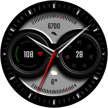 DADAM52 Classic — Classic Wear OS watch face