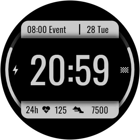 DADAM53 Dashboard — Dashboard Wear OS watch face