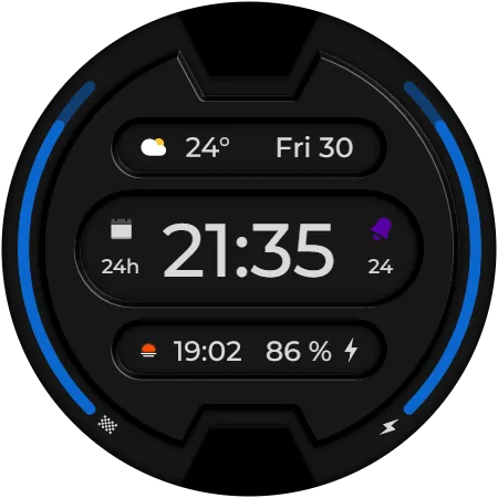 DADAM56 Digital — Digital Wear OS watch face