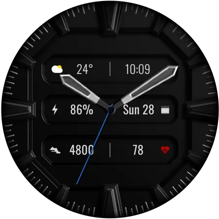 DADAM57 Classic — Classic Wear OS watch face