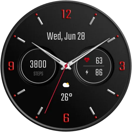 DADAM58 Classic — Classic Wear OS watch face