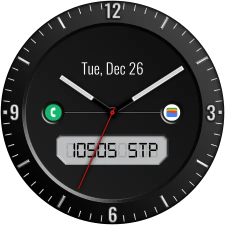 DADAM67 Classic — Classic Wear OS watch face