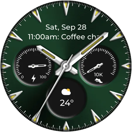 DADAM85 Classic — Classic Wear OS watch face