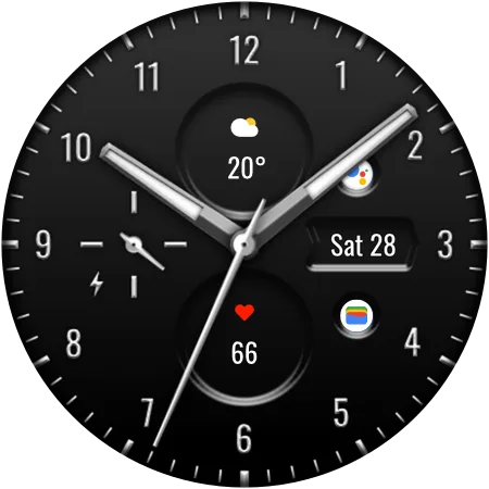 DADAM94 Analog — Analog Wear OS watch face