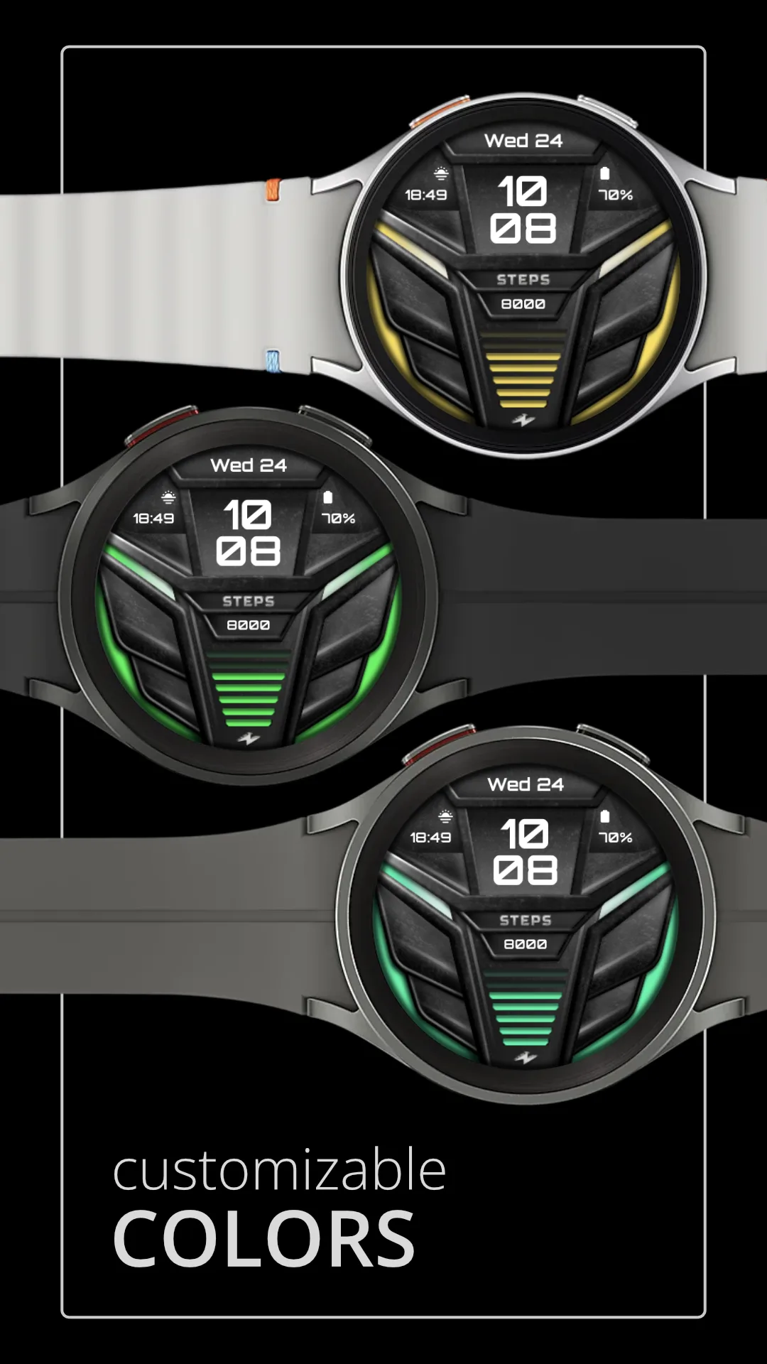 DADAM117 Gamer — Gamer Wear OS watch face — screenshot 2