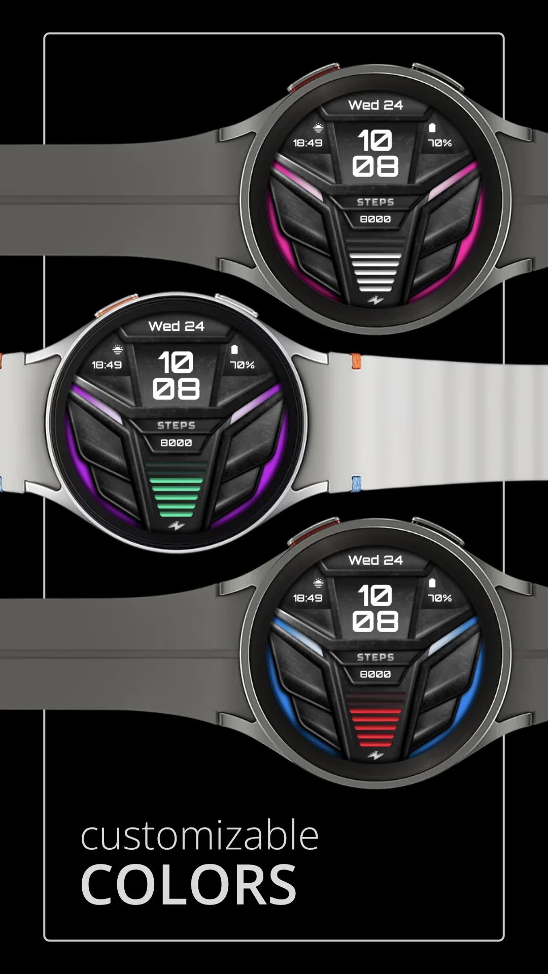 DADAM117 Gamer — Gamer Wear OS watch face — screenshot 3