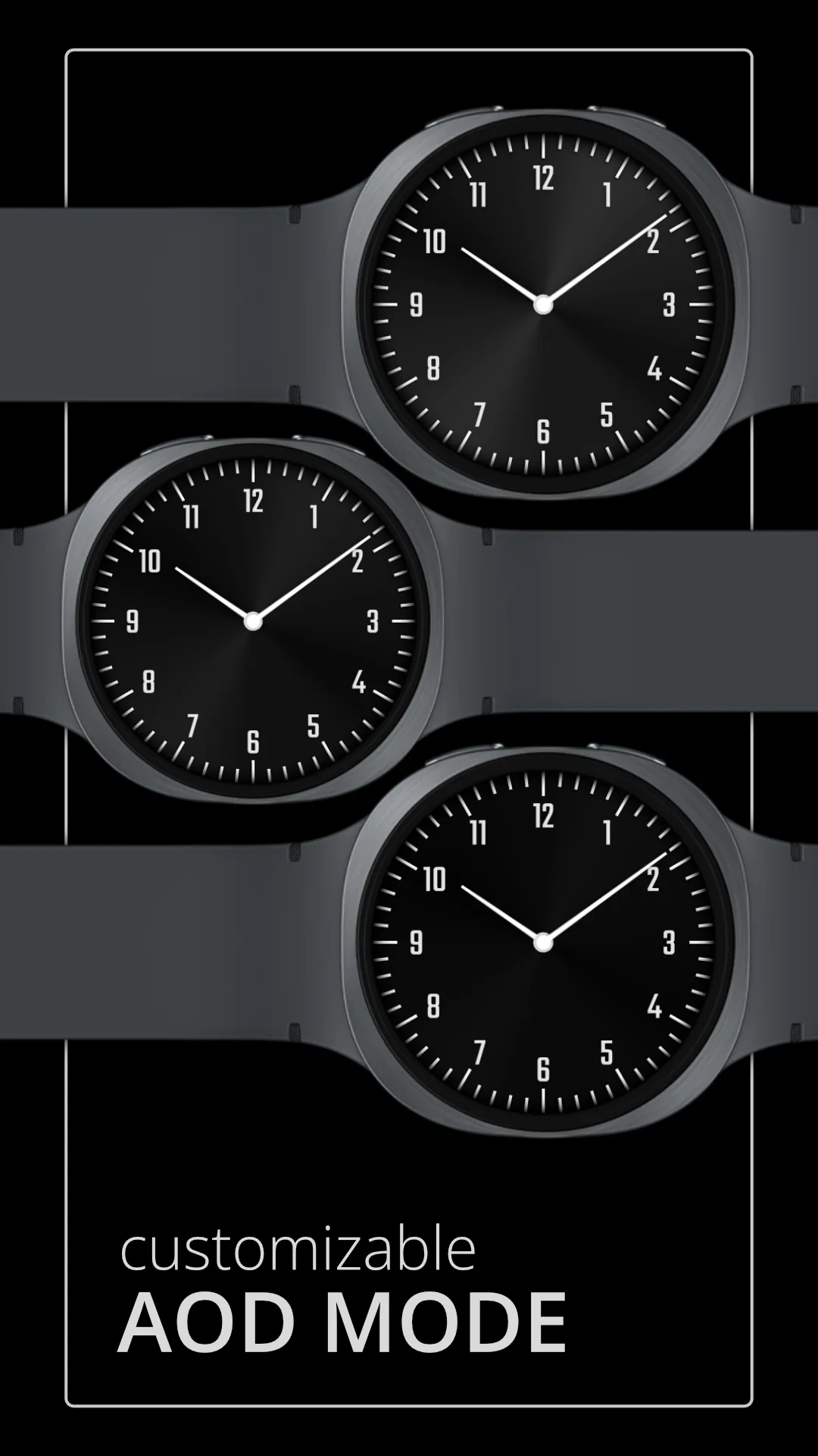 DADAM133 Analog — Analog Wear OS watch face — screenshot 4