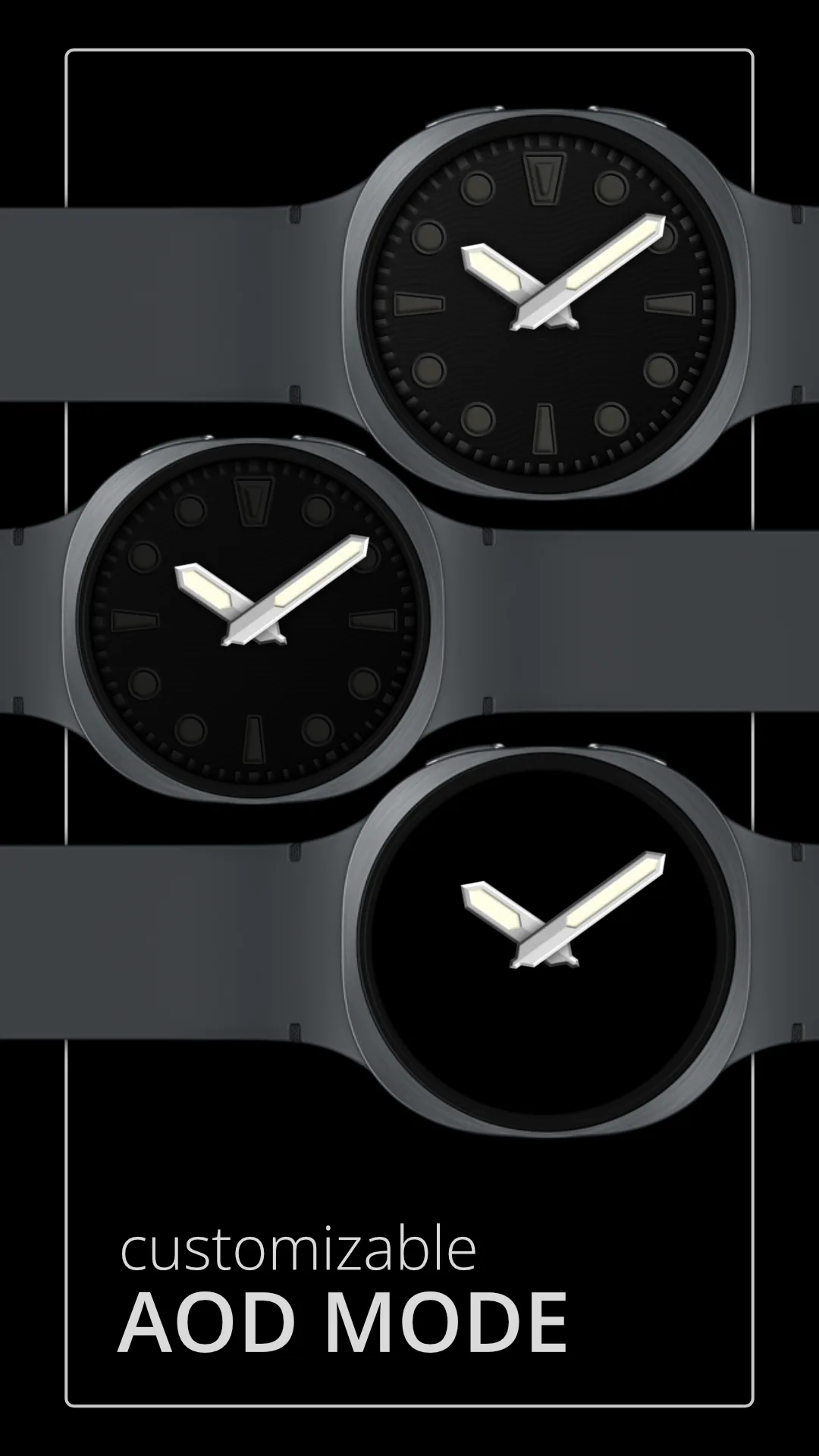 DADAM136 Diver — Diver Wear OS watch face — screenshot 4