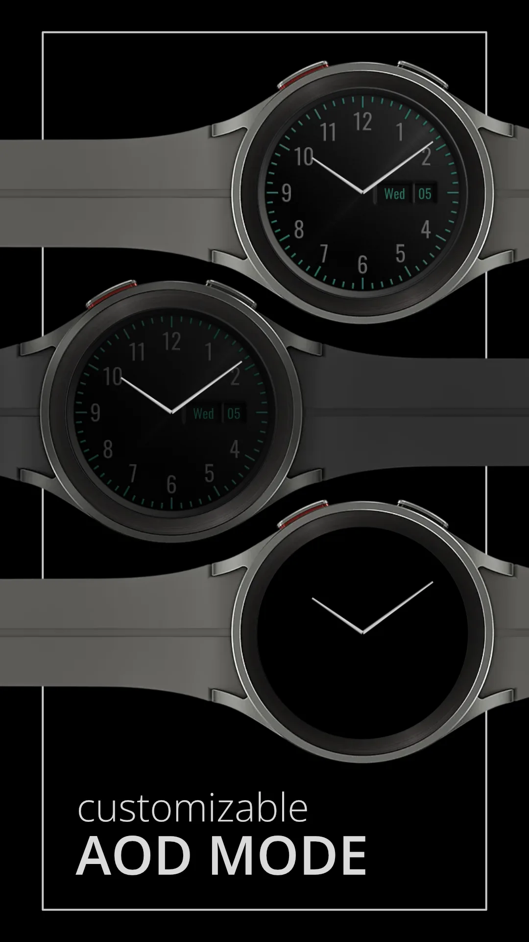 DADAM61 Traditional — Traditional Wear OS watch face — screenshot 4