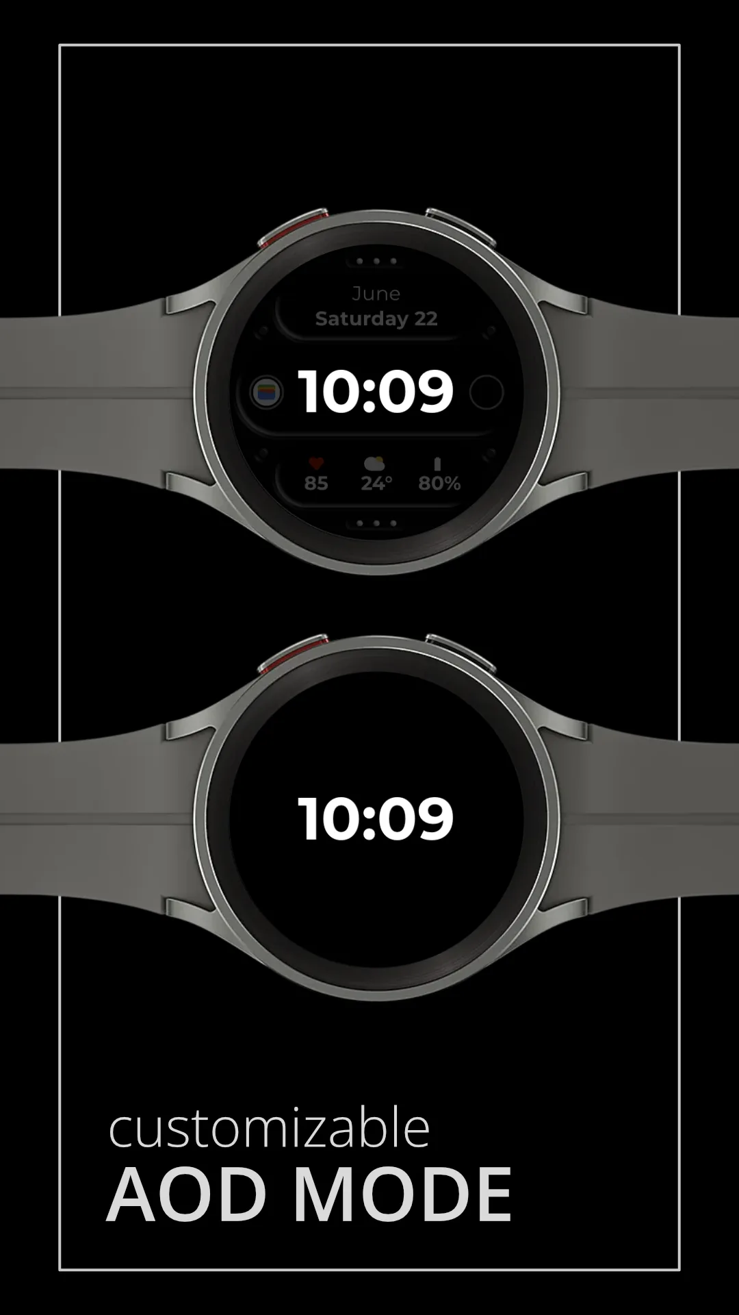 DADAM78 Digital — Digital Wear OS watch face — screenshot 4
