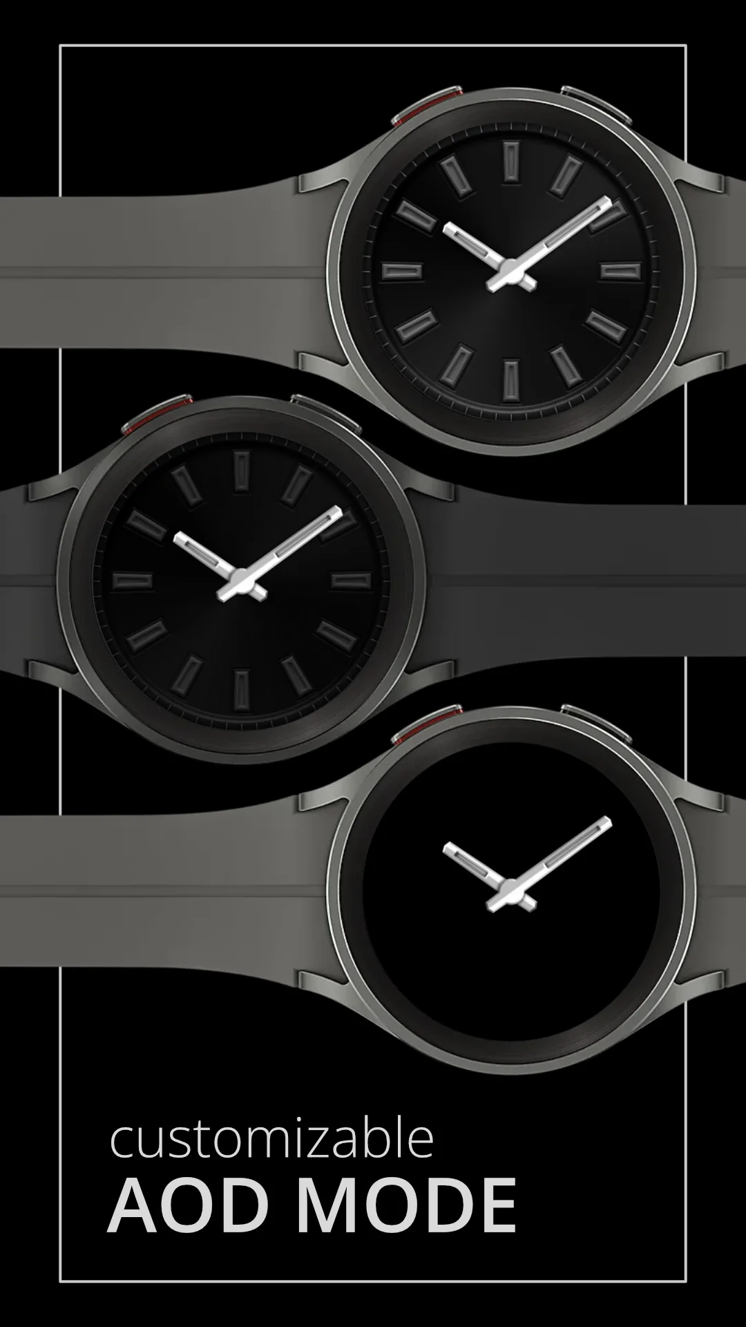 DADAM81 Analog — Analog Wear OS watch face — screenshot 4