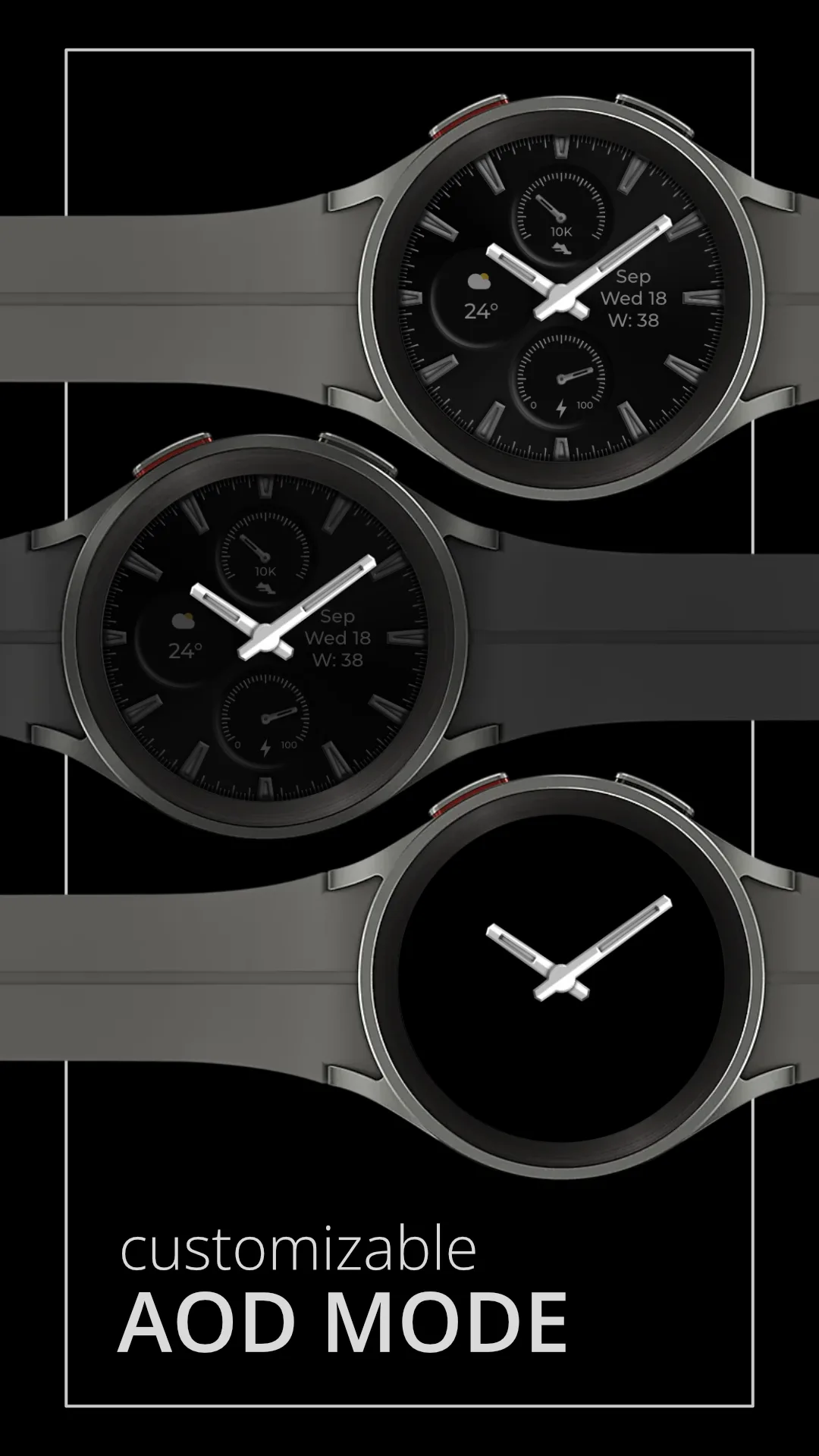 DADAM82 Classic — Classic Wear OS watch face — screenshot 4