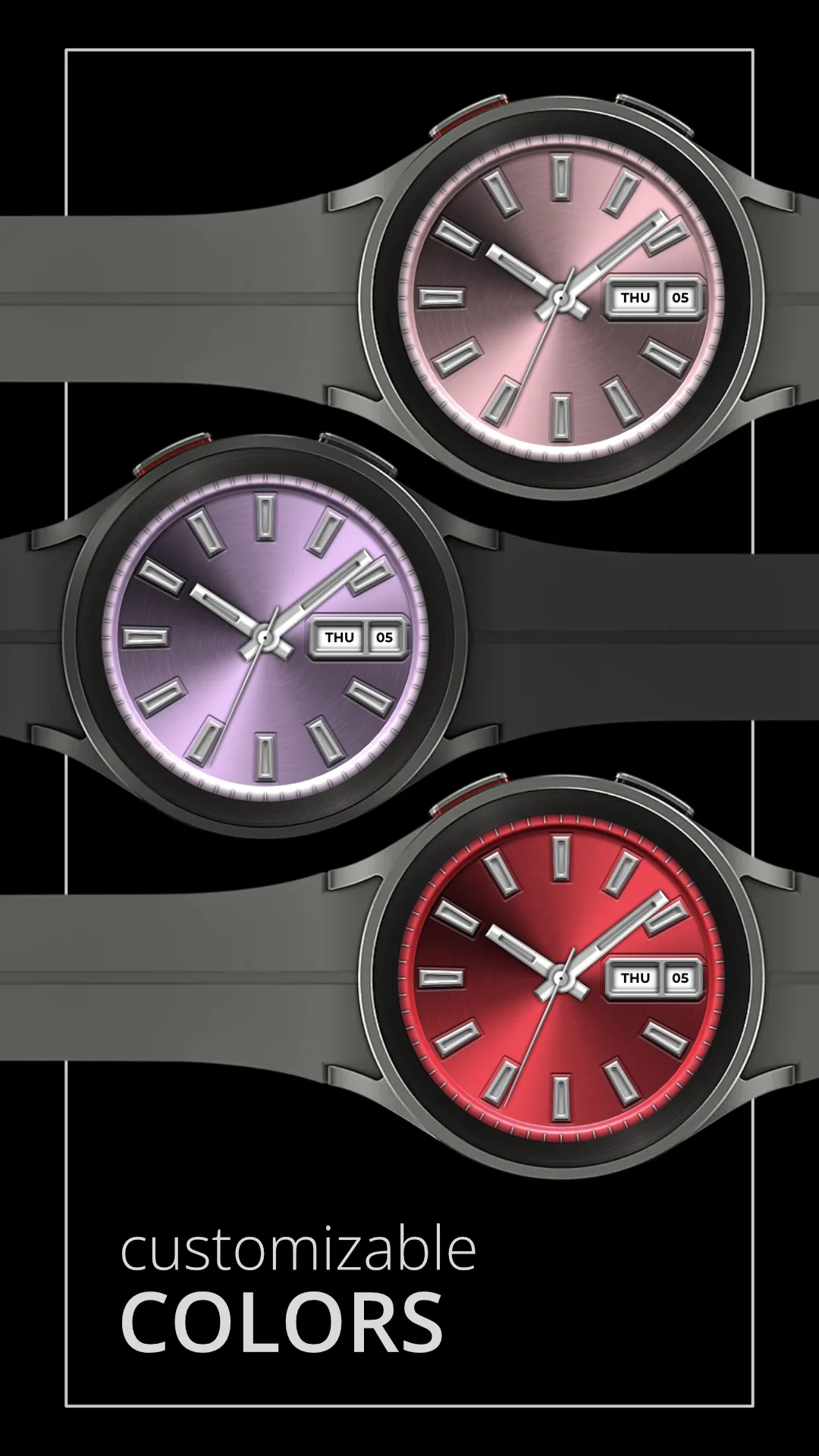 DADAM83 Classic — Classic Wear OS watch face — screenshot 3
