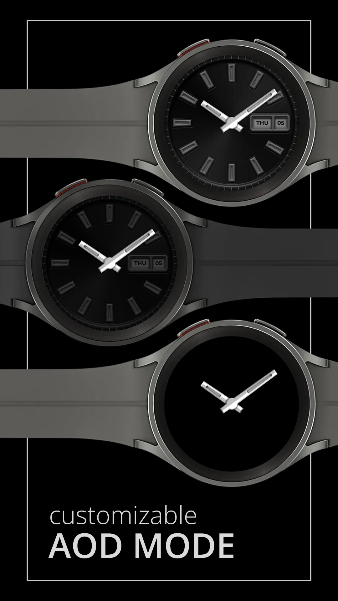 DADAM83 Classic — Classic Wear OS watch face — screenshot 4
