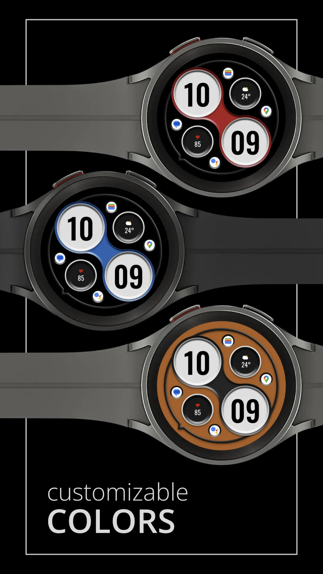 DADAM89 Minimal — Minimal Wear OS watch face — screenshot 2