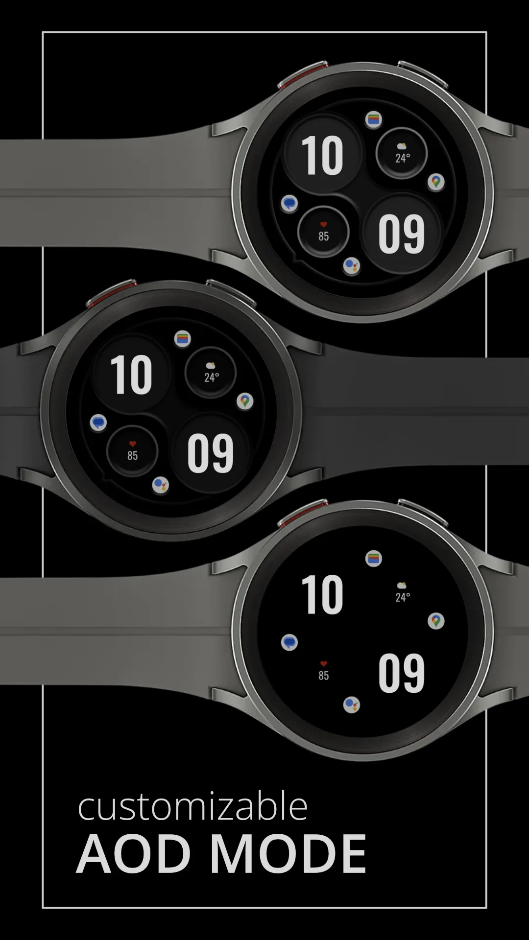DADAM89 Minimal — Minimal Wear OS watch face — screenshot 4