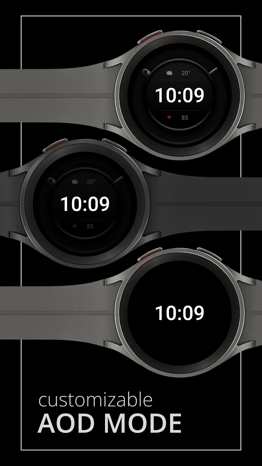 DADAM91 Minimal — Minimal Wear OS watch face — screenshot 4