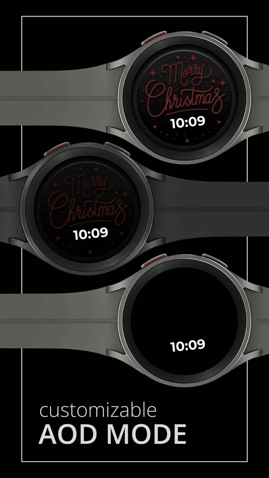 DADAM92 Christmas — Christmas Wear OS watch face — screenshot 4