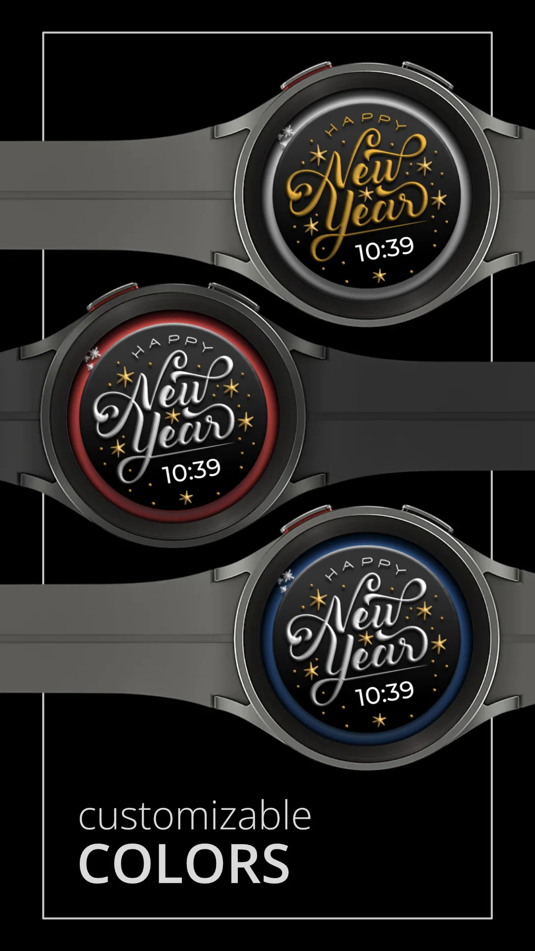 DADAM93 Digital — Digital Wear OS watch face — screenshot 2