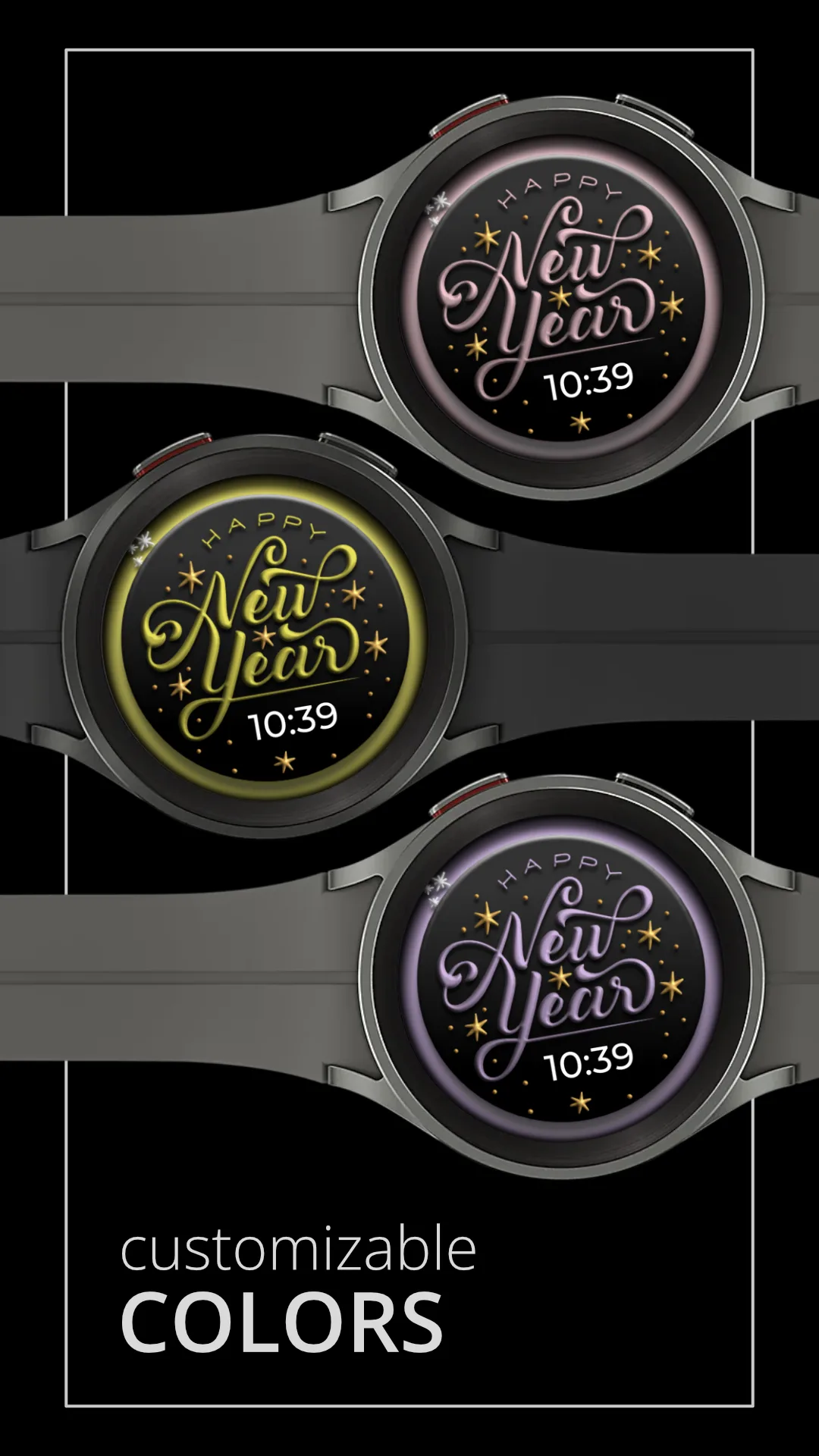 DADAM93 Digital — Digital Wear OS watch face — screenshot 3