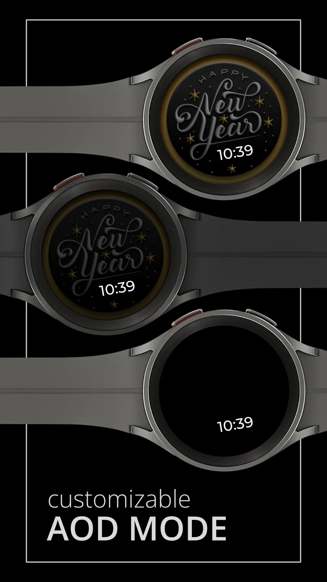 DADAM93 Digital — Digital Wear OS watch face — screenshot 4