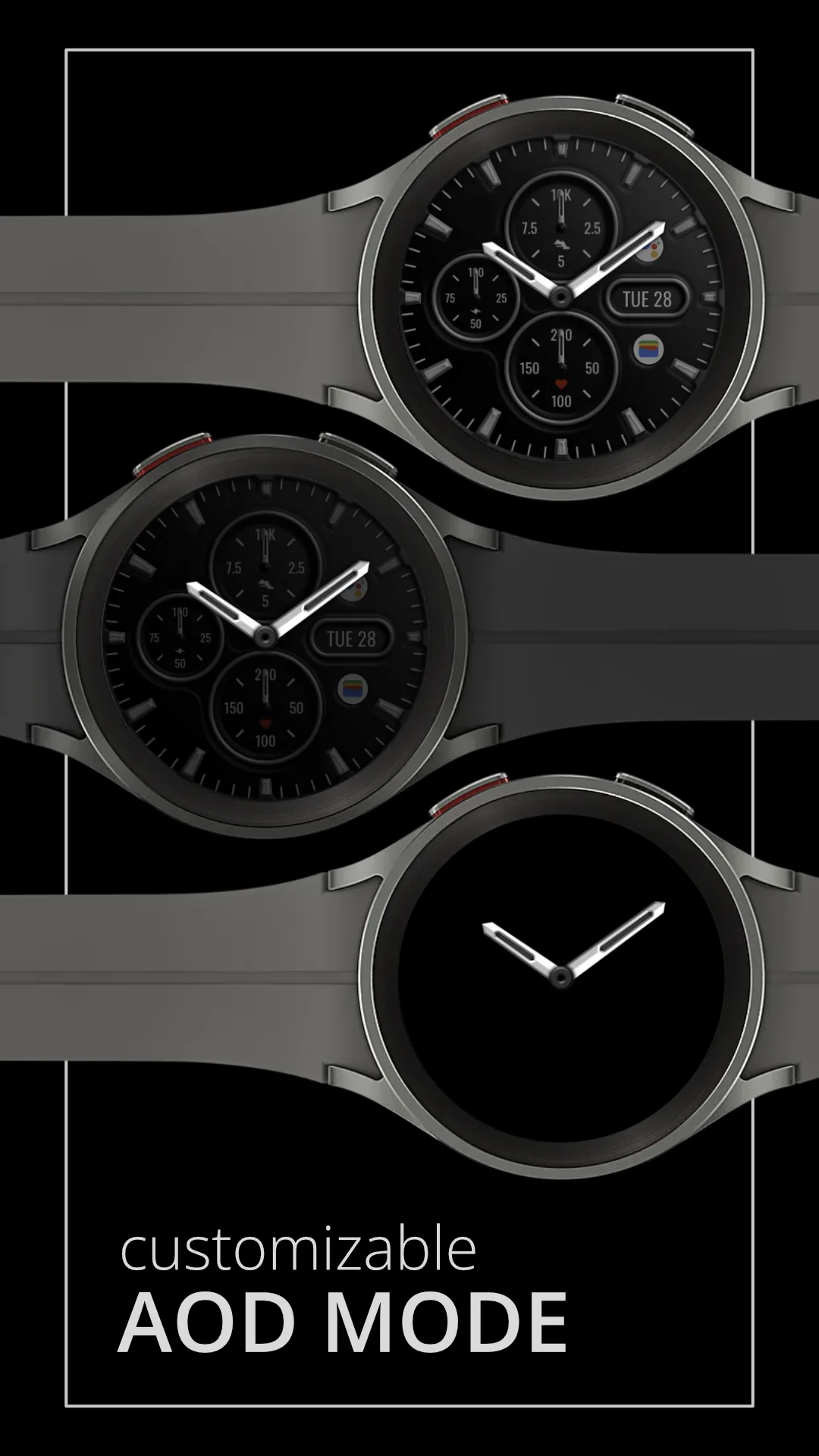 DADAM98 Elegant — Elegant Wear OS watch face — screenshot 4