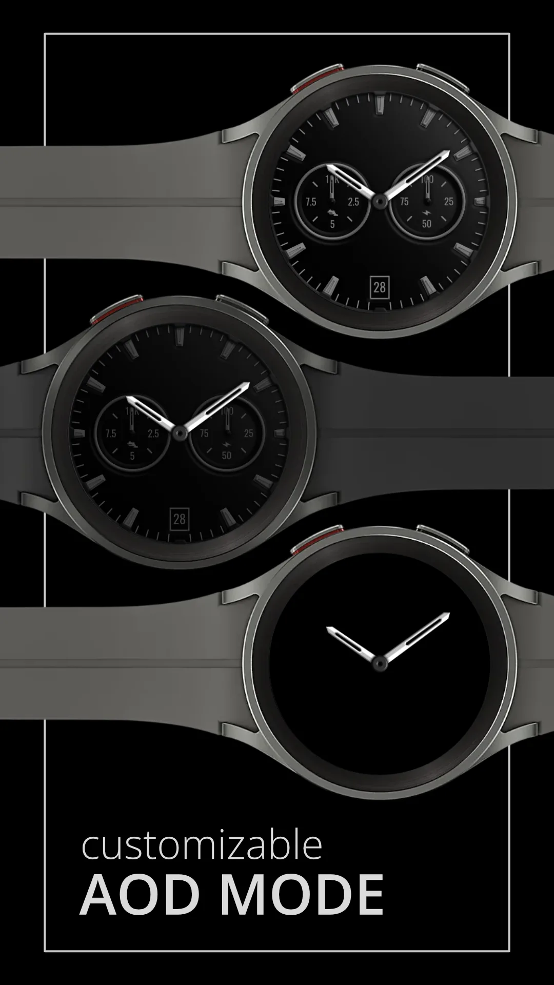DADAM99 Classic — Classic Wear OS watch face — screenshot 4