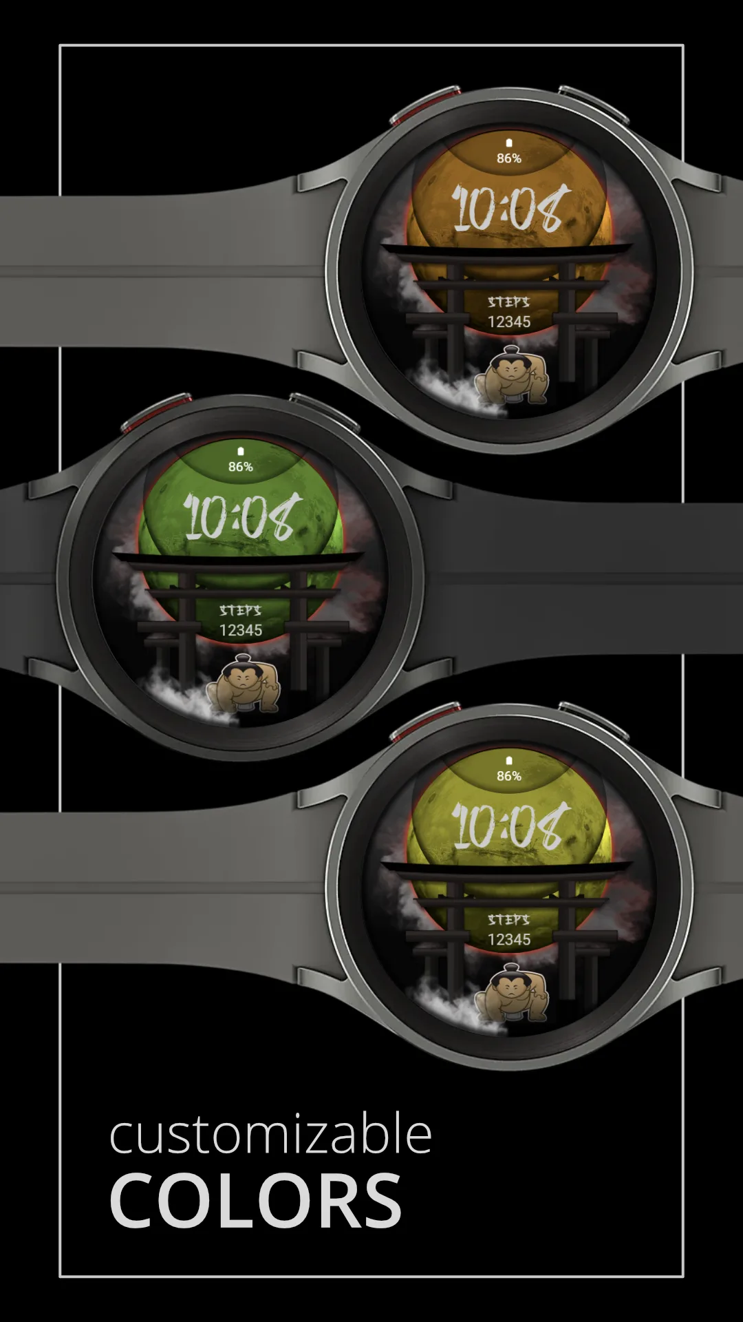 SUMOINFO Digital — Digital Wear OS watch face — screenshot 2