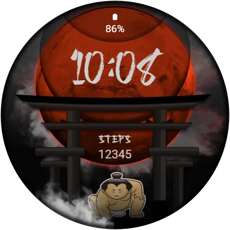 SUMOINFO Digital — Digital Wear OS watch face